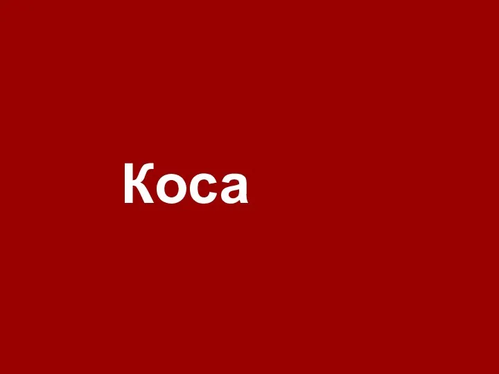 Коса