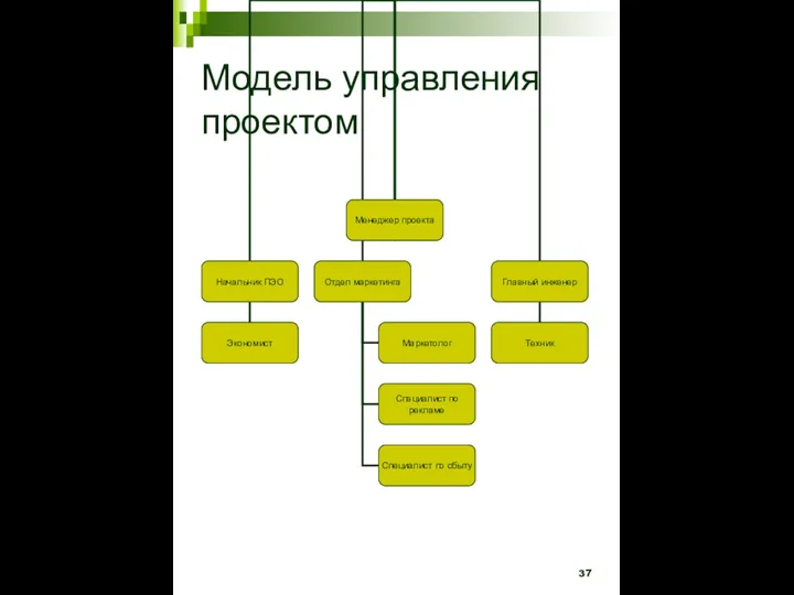 Модель управления проектом