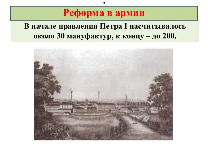 Вознесенская бумагопрядильная и плисовая Мануфактура В начале правления Петра I насчитывалось около