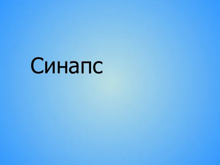 Синапс