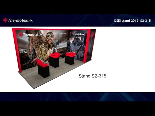 DSEI stand 2019 S2-315 Stand S2-315