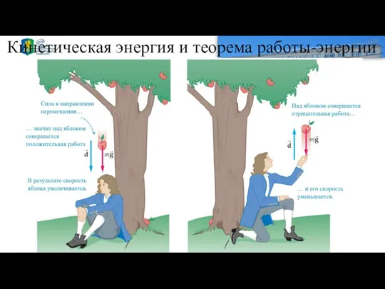 Кинетическая энергия и теорема работы-энергии