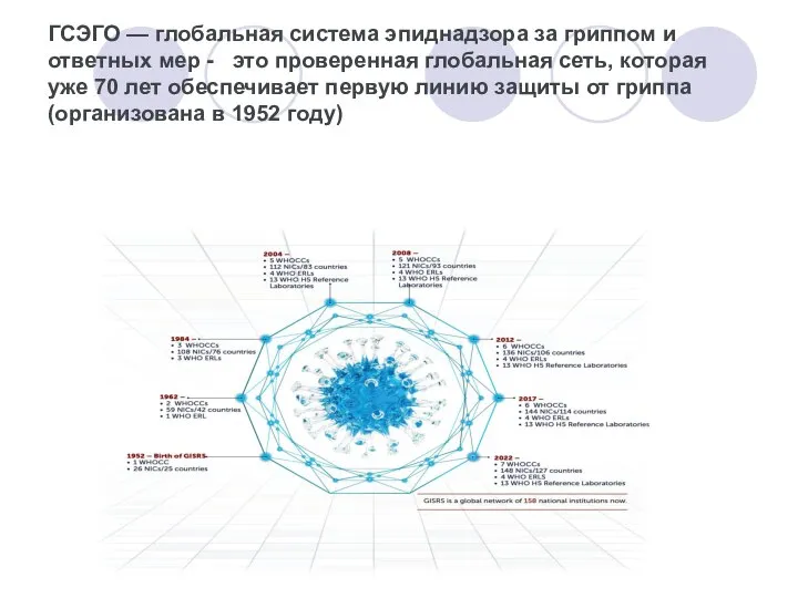 ГСЭГО — глобальная система эпиднадзора за гриппом и ответных мер - это