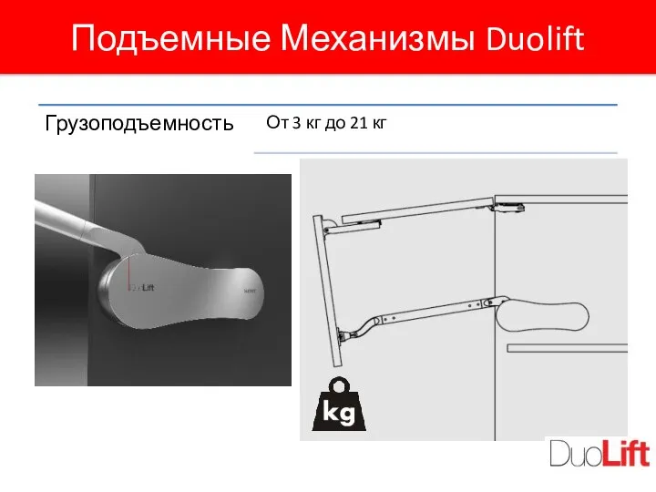 Подъемные Механизмы Duolift