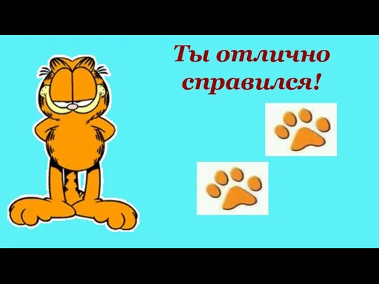 Ты отлично справился!