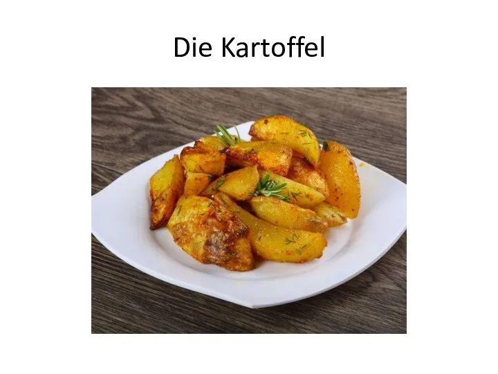 Die Kartoffel