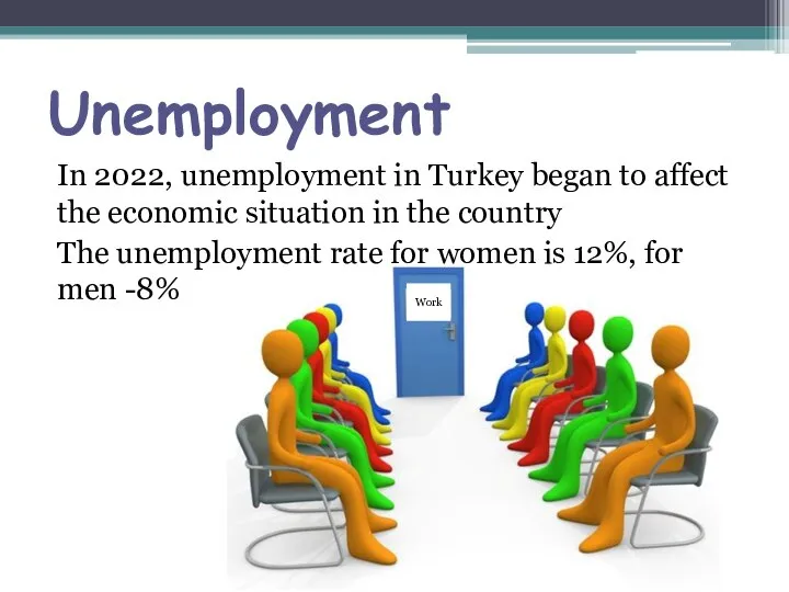 Unemployment In 2022, unemployment in Turkey began to affect the economic situation