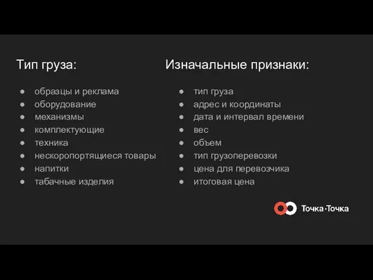 Тип груза: Изначальные признаки: образцы и реклама оборудование механизмы комплектующие техника нескоропортящиеся