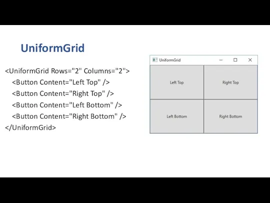 UniformGrid