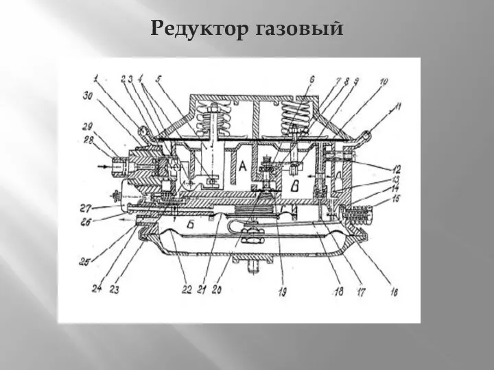 Редуктор газовый