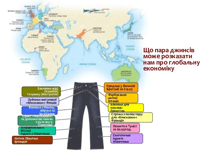 Що пара джинсів може розказати нам про глобальну економіку