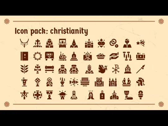 Icon pack: christianity