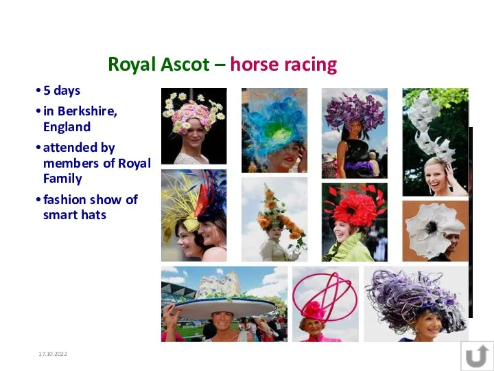 17.10.2022 Royal Ascot – horse racing 5 days in Berkshire, England attended