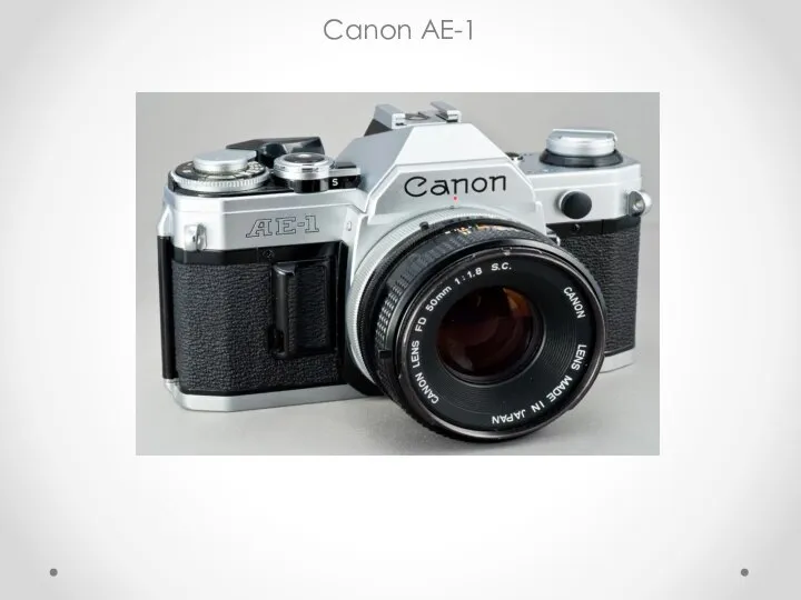Canon AE-1 1976г.