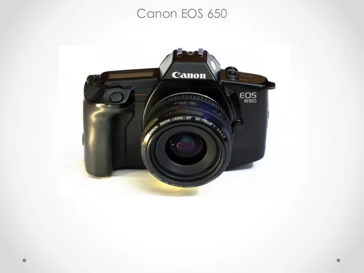 Canon EOS 650 1987г.