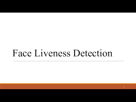 Face Liveness Detection -Saketh