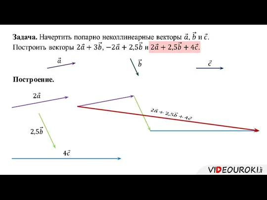 Построение.