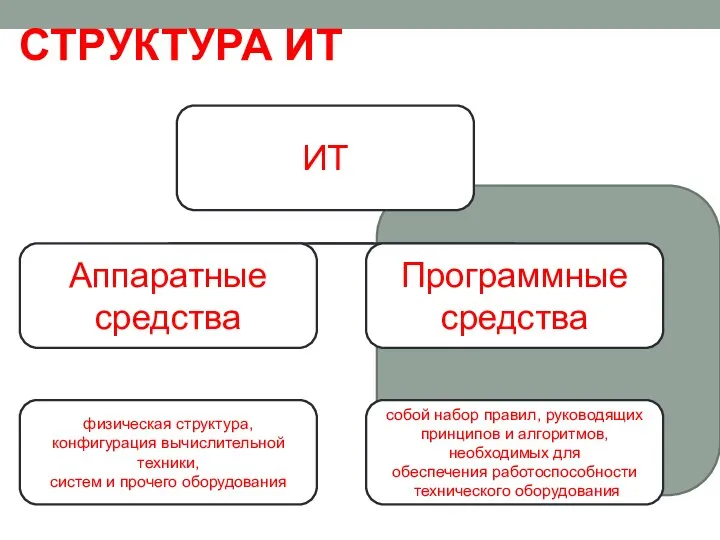 СТРУКТУРА ИТ