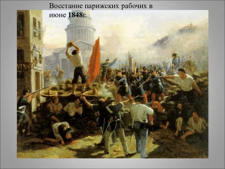 Восстание парижских рабочих в июне 1848г.