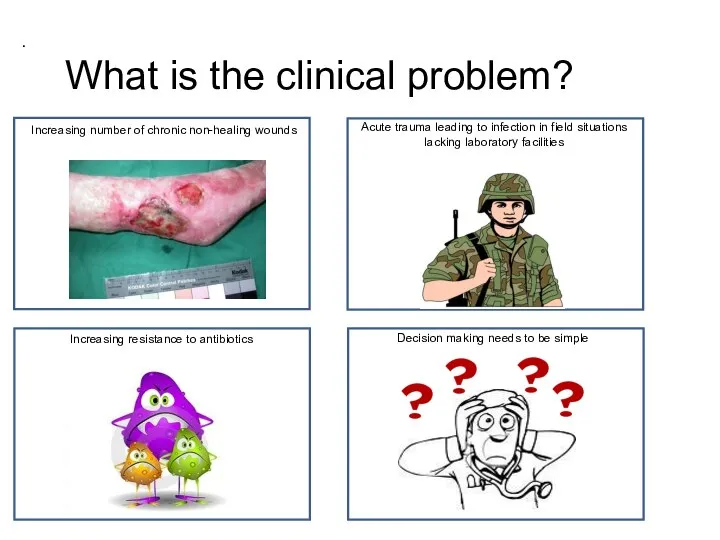 . What is the clinical problem?