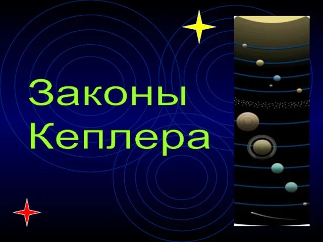Презентация на тему Закон Кеплера