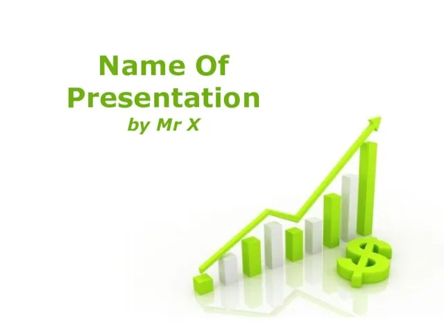 Free Powerpoint Templates Name Of Presentation by Mr X