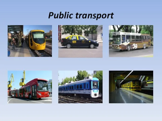 Public transport