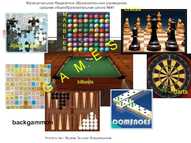 chess darts M A R B L E S Jigsaw puzzle backgammon