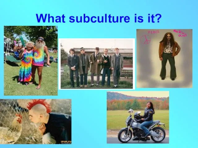 What subculture is it?