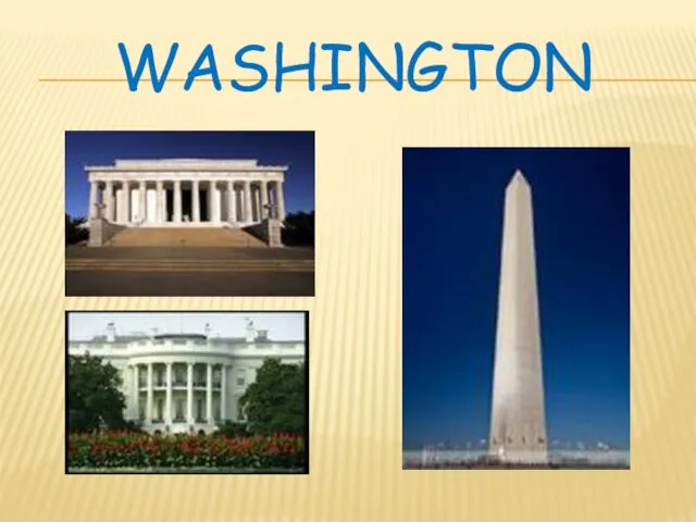 Презентация на тему Вашингтон - Washington