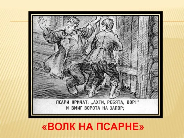 «волк на псарне»