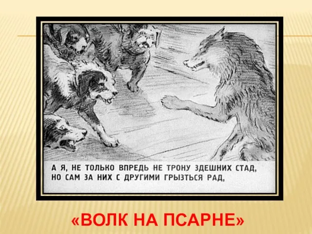 «волк на псарне»