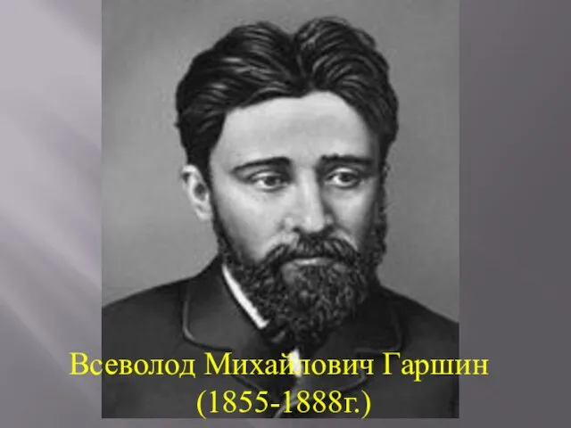 Всеволод Михайлович Гаршин (1855-1888г.)