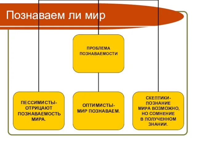 Познаваем ли мир