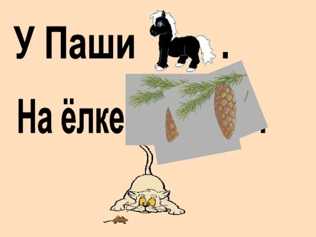 У Паши . На ёлке .