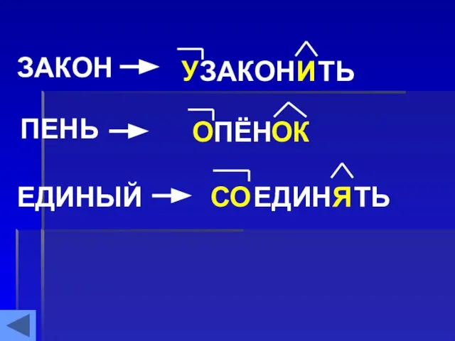 ЗАКОН ЗАКОН У И ТЬ ПЕНЬ ПЁН О ОК ЕДИНЫЙ ЕДИН СО Я ТЬ