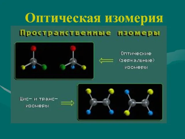 Оптическая изомерия