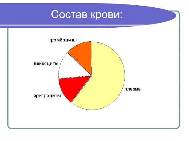 Состав крови: