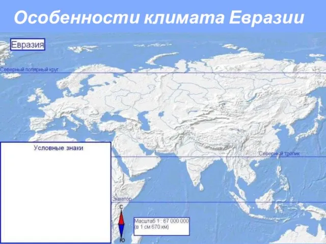 Особенности климата Евразии