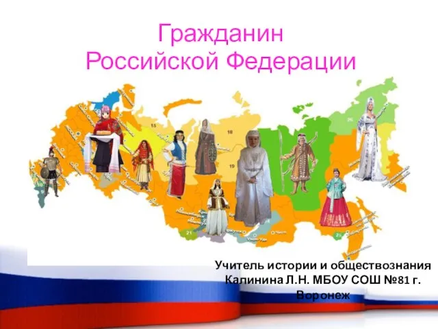 Презентация на тему Гражданин Российской Федерации 11 класс