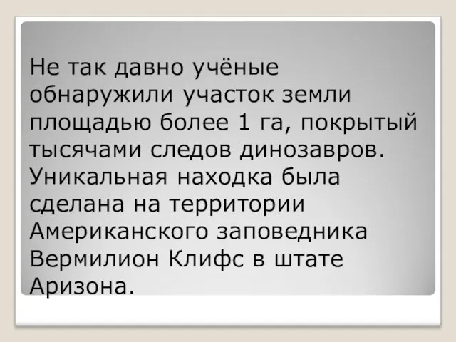 Не так давно учёные обнаружили участок земли площадью более 1 га, покрытый