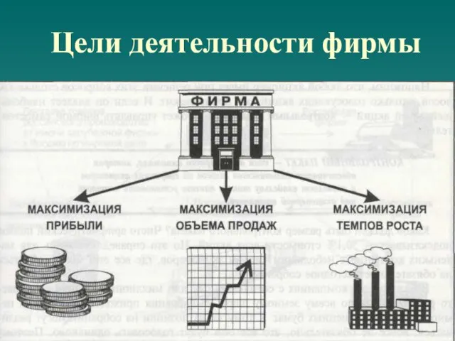 Цели деятельности фирмы