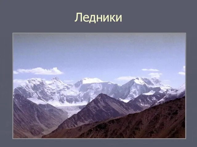 Ледники