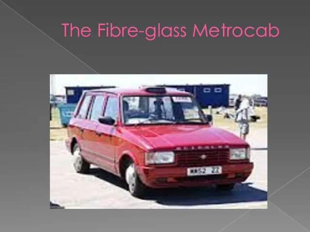 The Fibre-glass Metrocab