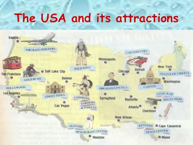 The USA and its attractions