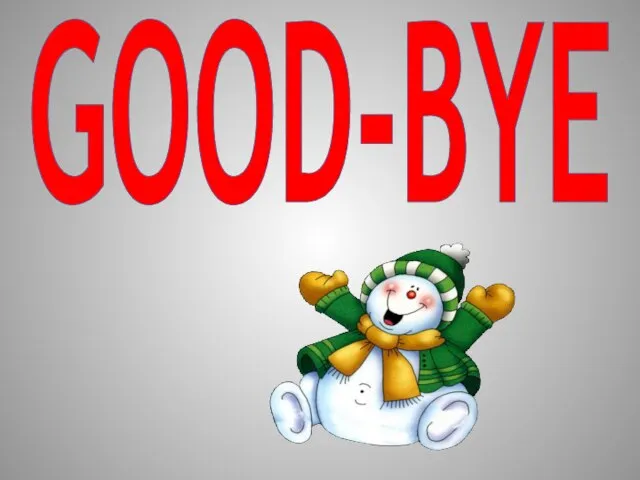 GOOD-BYE