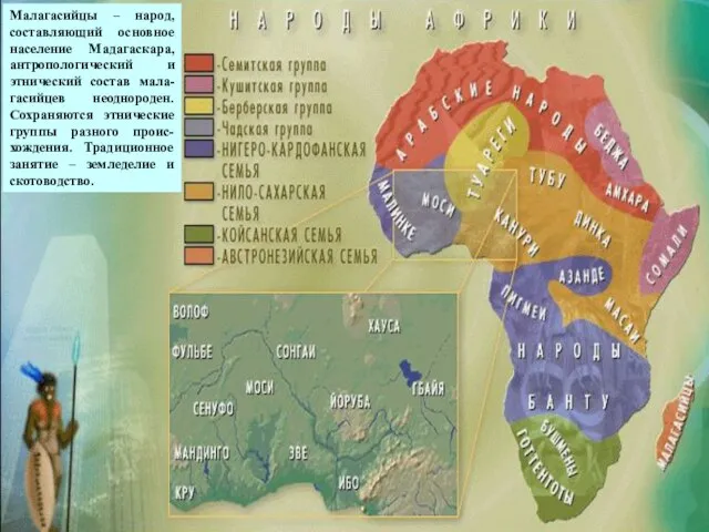 малагасийцы Малагасийцы – народ, составляющий основное население Мадагаскара, антропологический и этнический состав