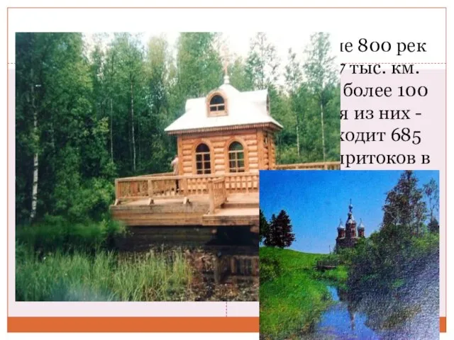 В Тверской области протекает свыше 800 рек и ручьев общей протяженностью 17