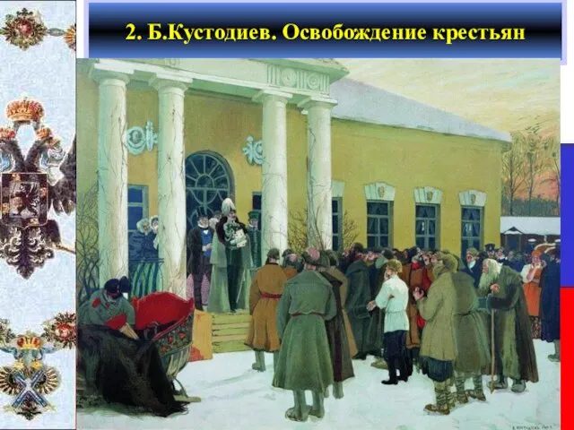 2. Б.Кустодиев. Освобождение крестьян