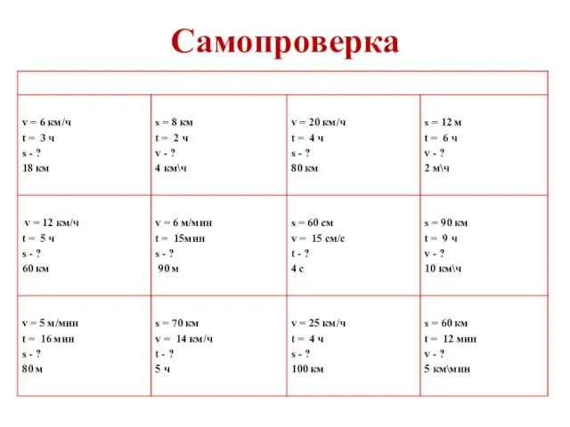 Самопроверка